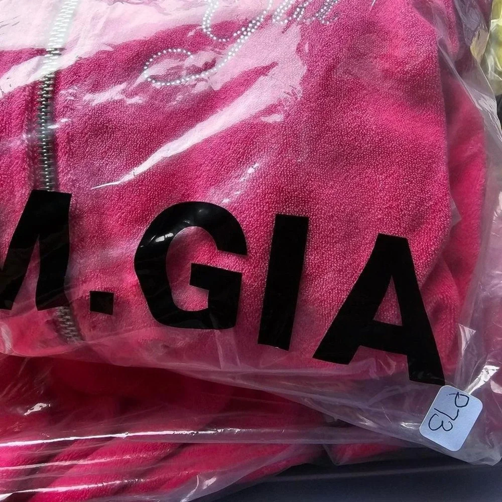I.AM.GIA‎ Women's XS Hoodie Kameron Jacket ZIp Up Pockets Pink